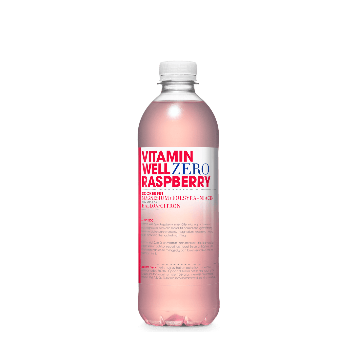 Vitamin Well Zero Raspberry 12-pack – alternativ produktvisning