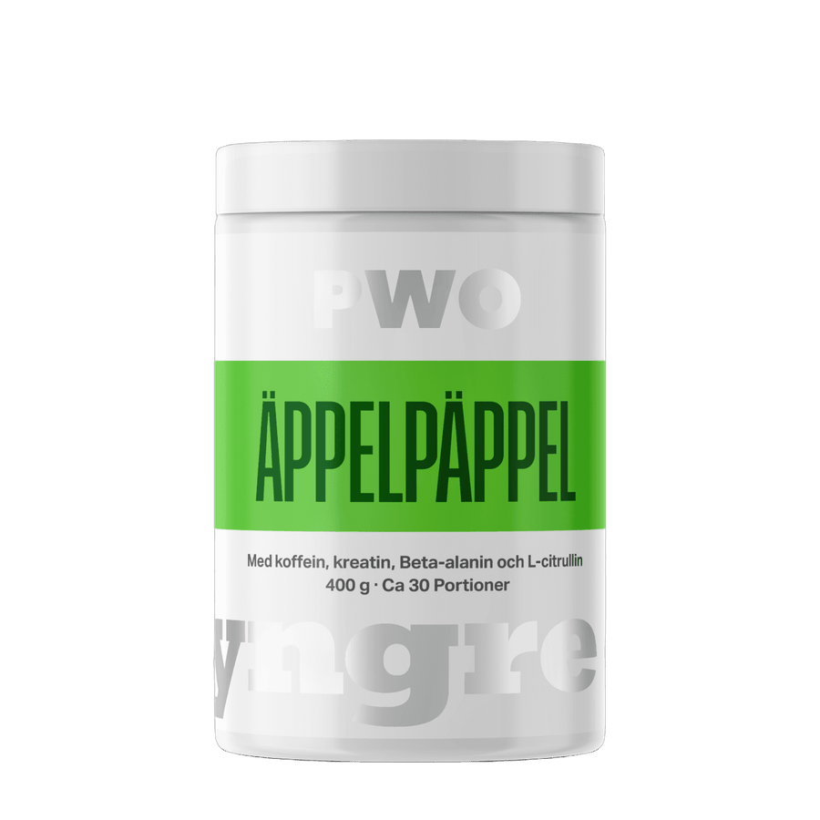 Tyngre PWO og shots – variant PWO – Eple