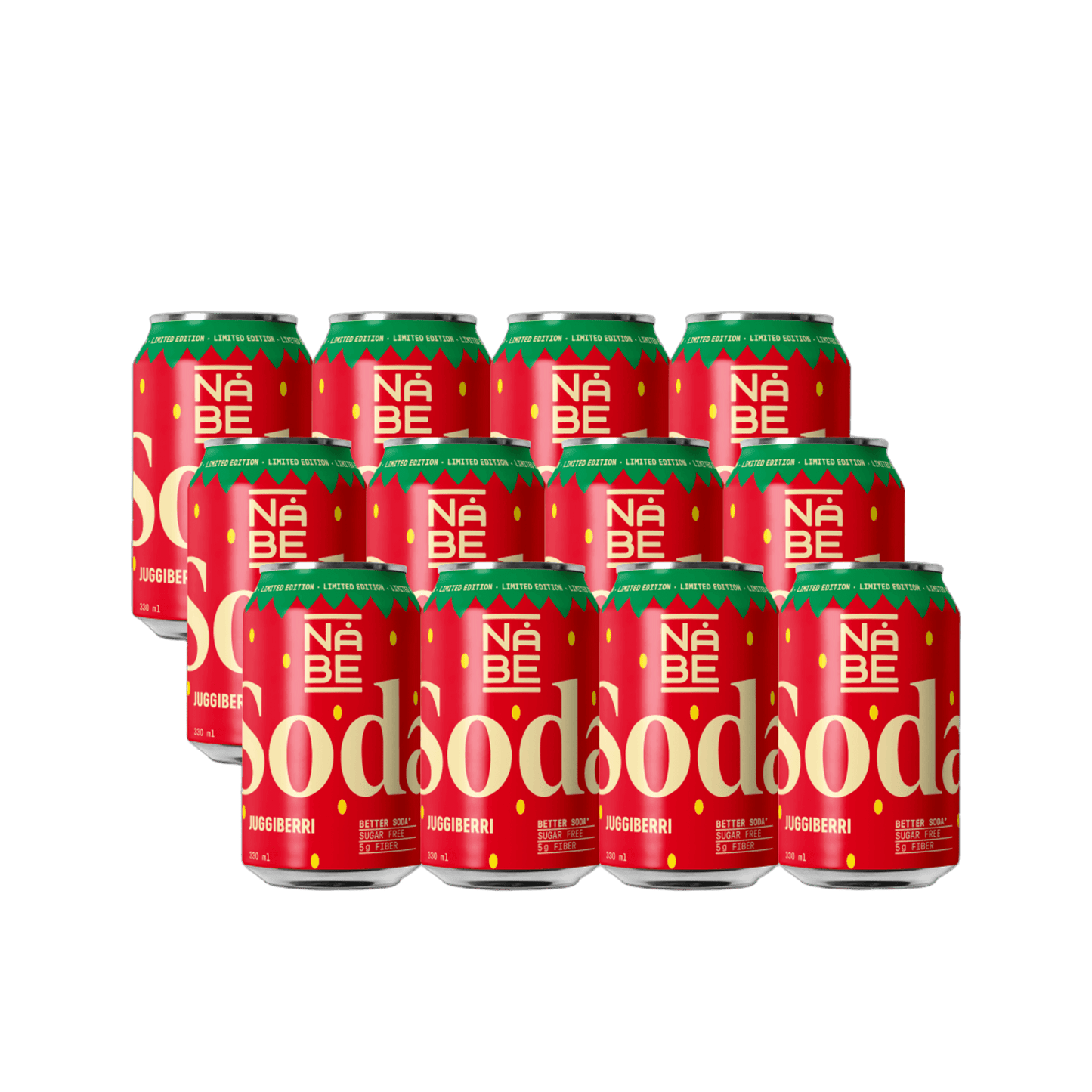NÅBE Soda - Juggiberri 12-pack
