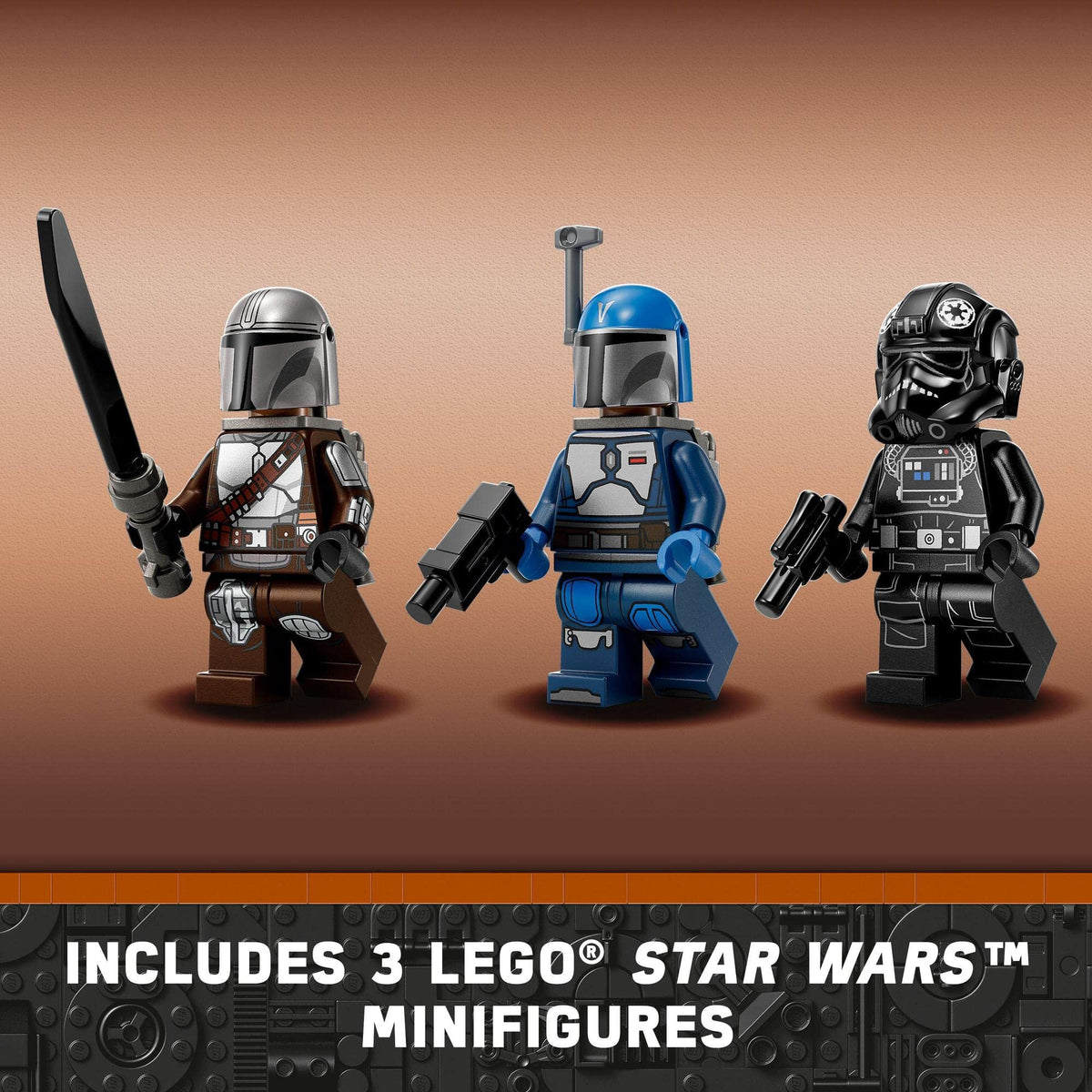 LEGO® Star Wars™ Mandalorian Fang Fighter vs. TIE Interceptor 75348