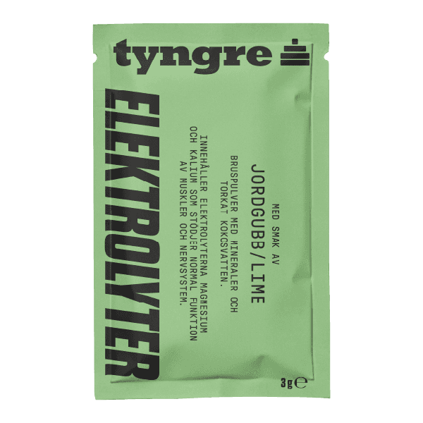 Tyngre Vitaminer og elektrolytter – variant Elektrolytter – Jordbær/lime enkeltporsjon (3g)