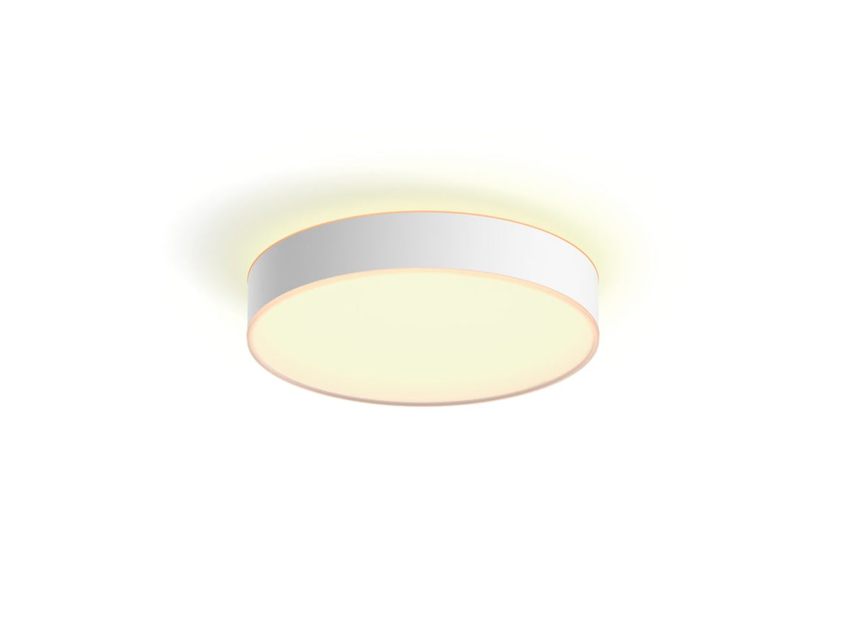Philips Hue Enrave taklampe M hvit med dimmebryter – produktbilde