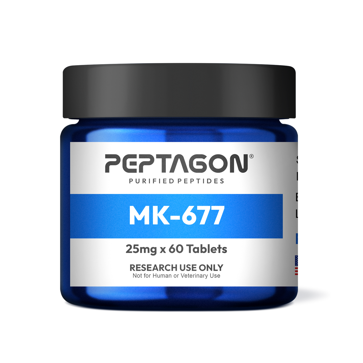Peptagon MK-677 Research Tablets – 25mg – 60 Count