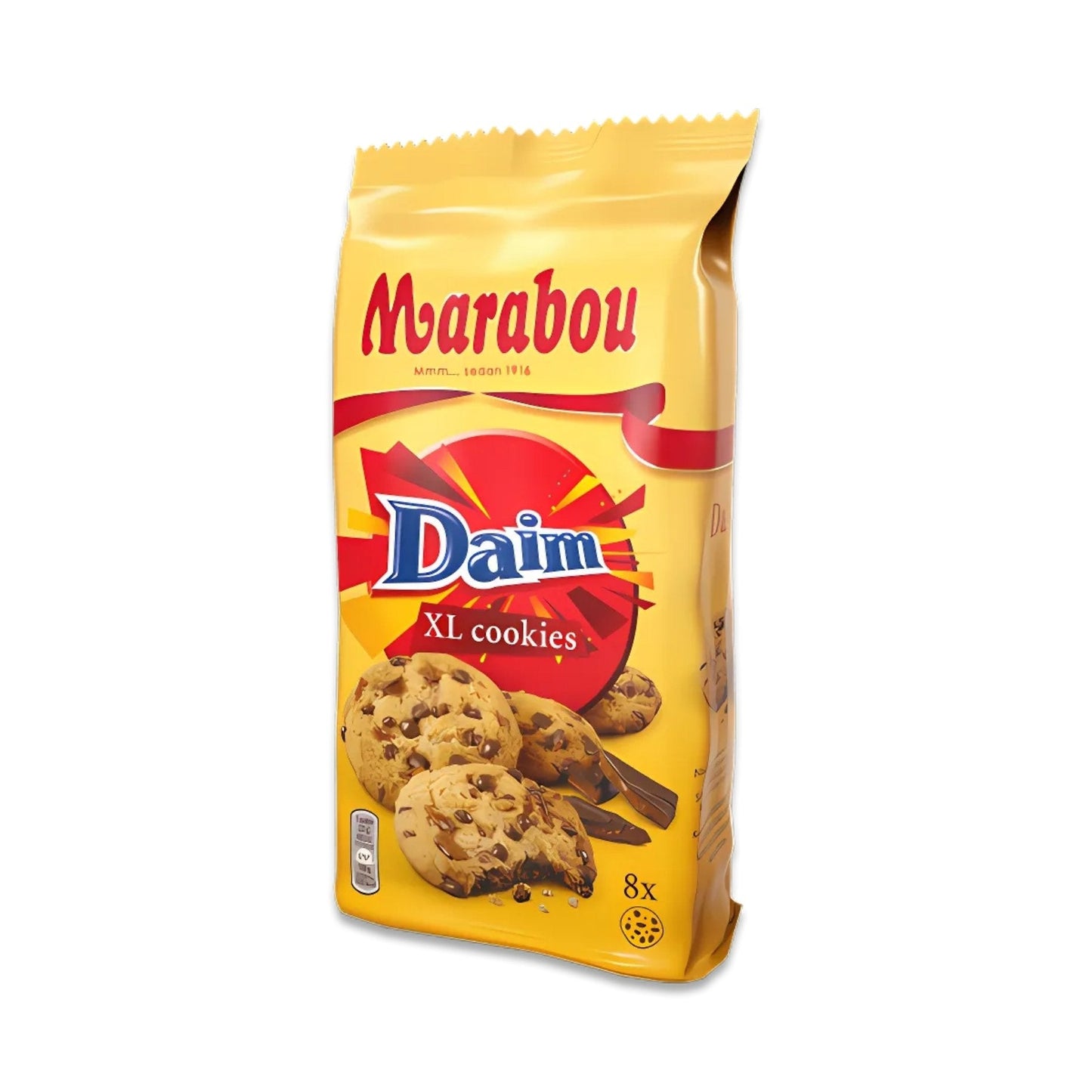 Marabou Cookies XL Daim 10 X 184 G 10 x 184.0 g storpakke