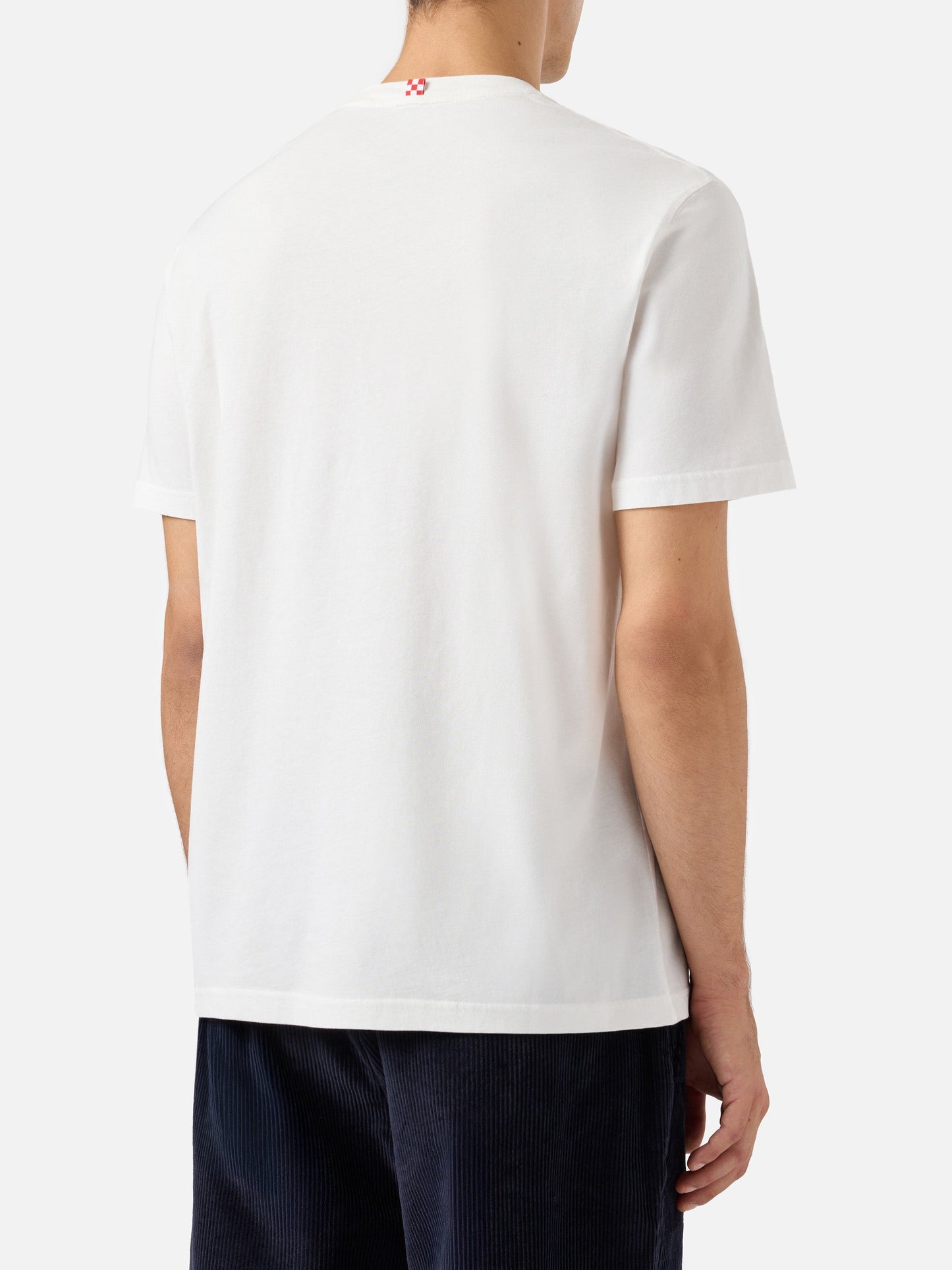 Vinterbomulls-T-skjorte Arnott Warm with logo film flock | VACANZE DI NATALE SPECIAL EDITION – offisielt produktbilde 4