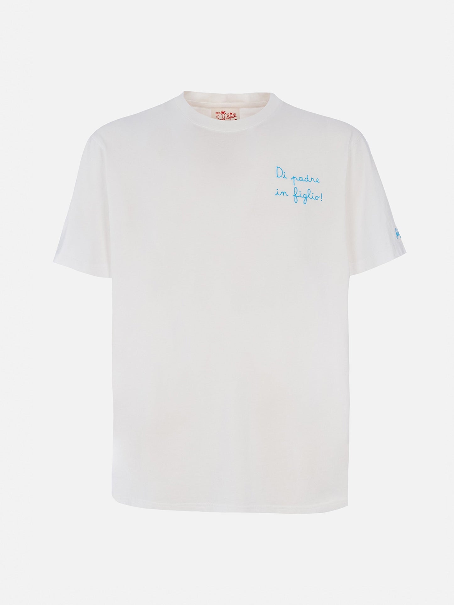 T-skjorte med Di Padre in Figlio-broderi | Special Edition – offisielt produktbilde 5