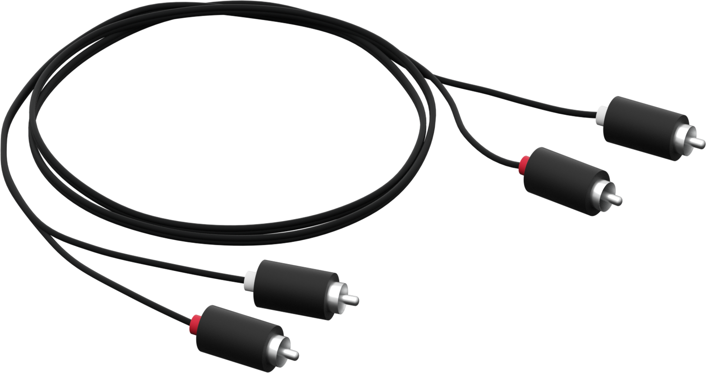 Sonos RCA-kabler i svart