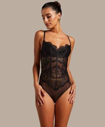 Lace and Satin Body
