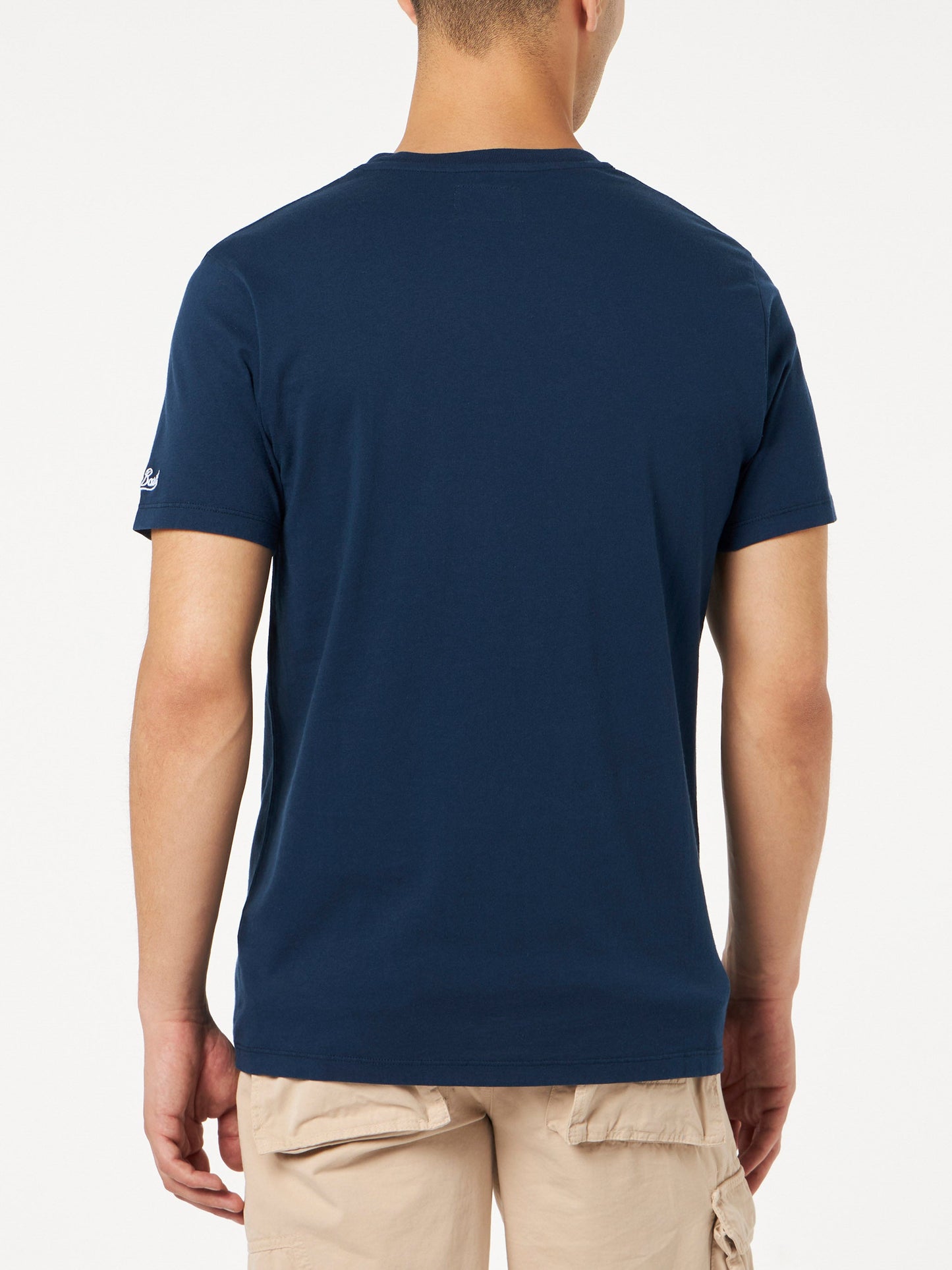 Navy Jack St. Barth Padel Club T-skjorte – offisielt produktbilde 4