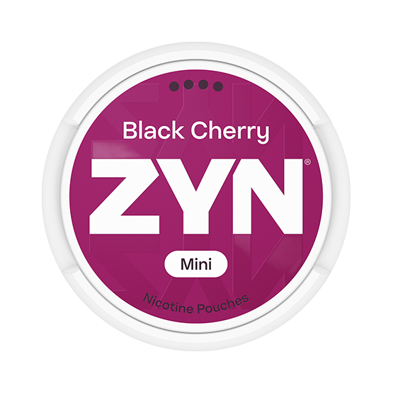 ZYN Black Cherry Mini 6mg, 5-pakke med nikotinposer