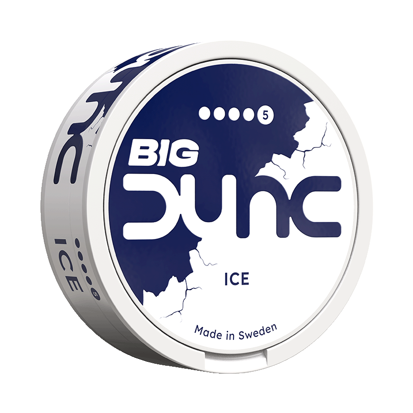 DUNC Big Ice 16mg, 5-pakke med nikotinposer