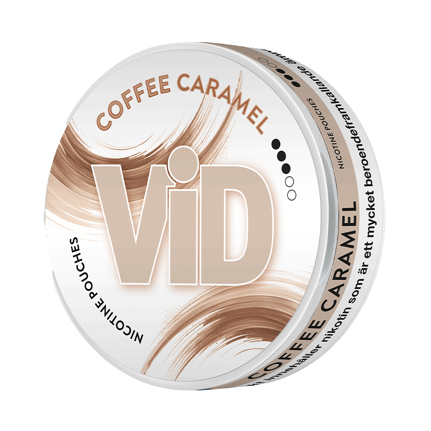 VID Coffee Caramel 7,2mg, 5-pakke med nikotinposer