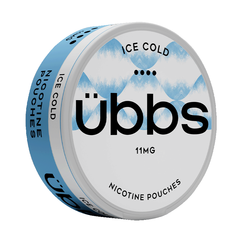 Übbs Ice Cold 11mg, 5-pakke med nikotinposer