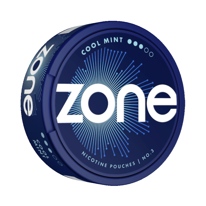 ZONE No3 Cool Mint 10mg, 5-pakke med nikotinposer