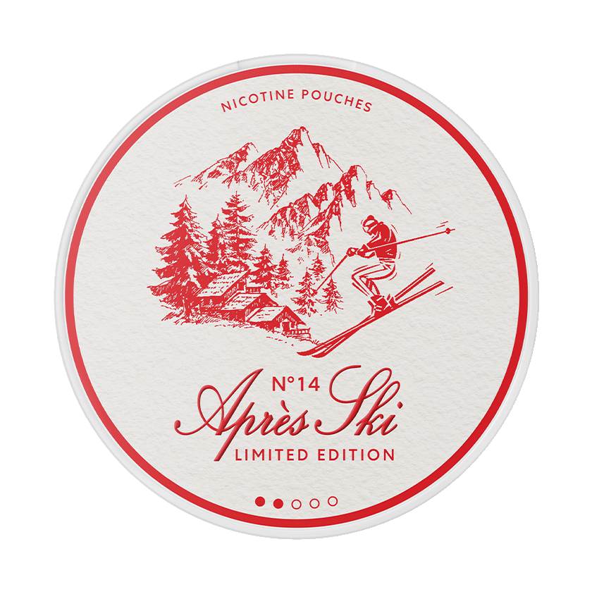 Après No.14 Ski Limited Edition 4,4mg, 5-pakke med nikotinposer