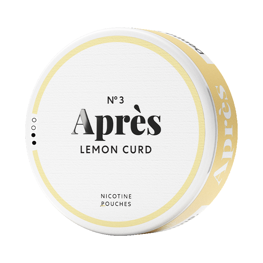 Après No.3 Lemon Curd 4,4mg, 5-pakke med nikotinposer