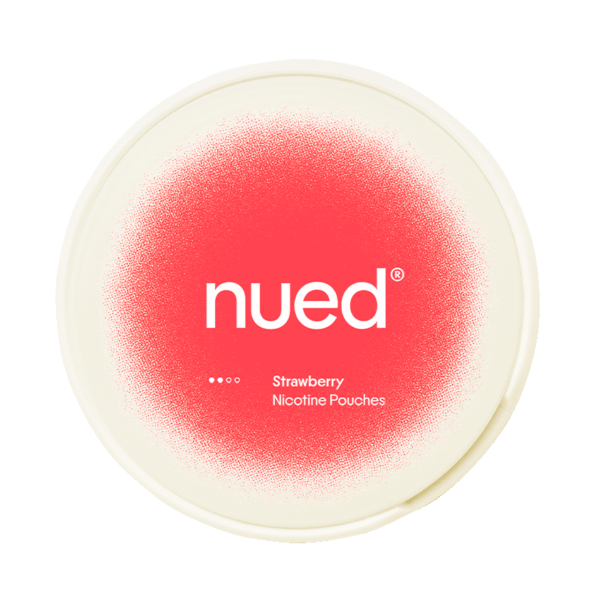 nued Strawberry 7mg, 5-pakke med nikotinposer