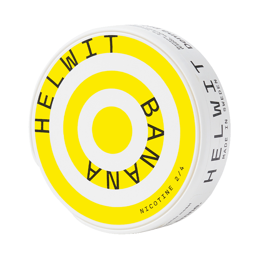 Helwit Banana 3,5mg, 5-pakke med nikotinposer
