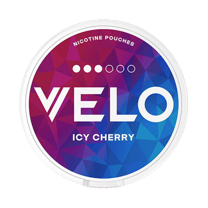 VELO Icy Cherry 8mg, 5-pakke med nikotinposer