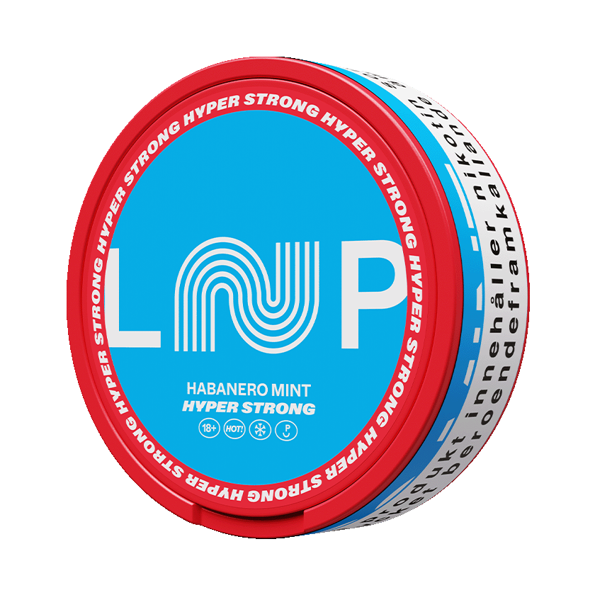 LOOP Habanero Mint Hyper Strong 14,8mg, 5-pakke med nikotinposer