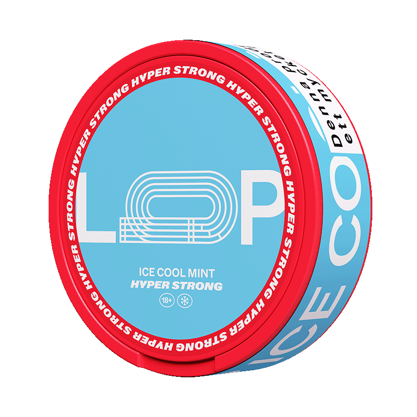 LOOP Ice Cool Mint Hyper Strong 14,8mg, 5-pakke med nikotinposer