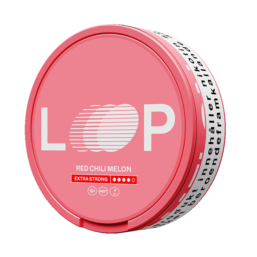 LOOP Red Chili Melon Extra Strong 11,8mg, 5-pakke med nikotinposer