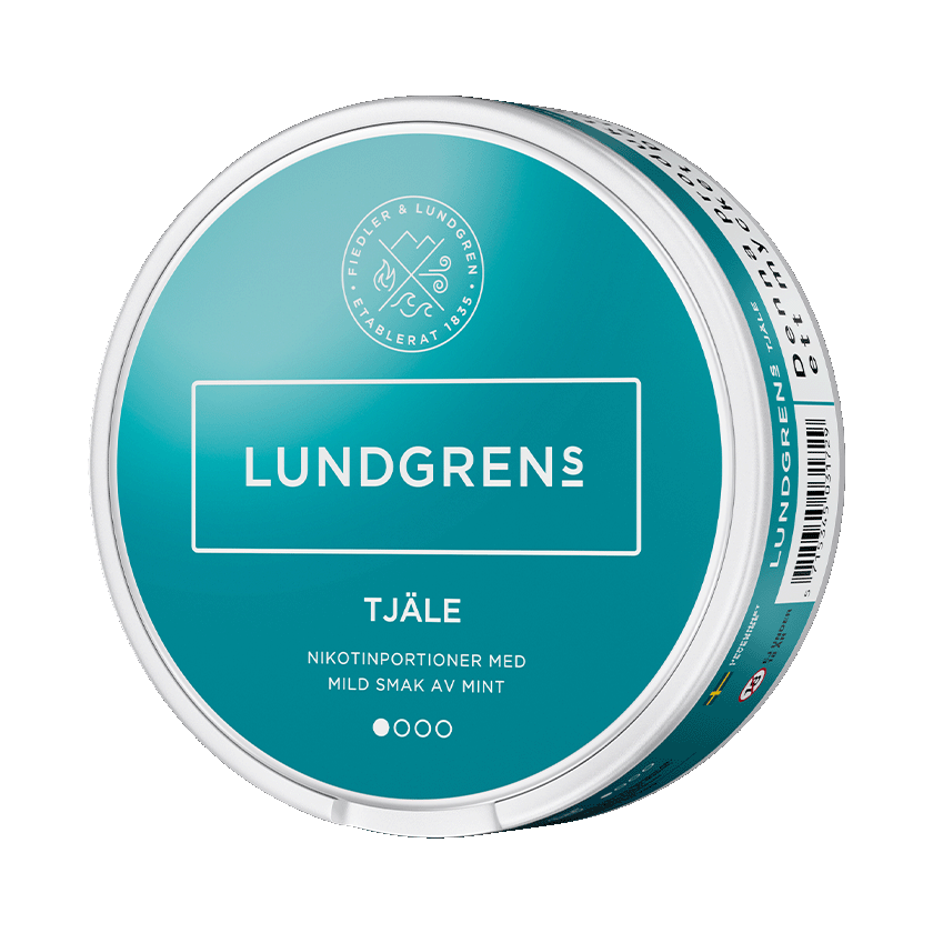 Lundgrens Tjäle 6mg, 5-pakke med nikotinposer