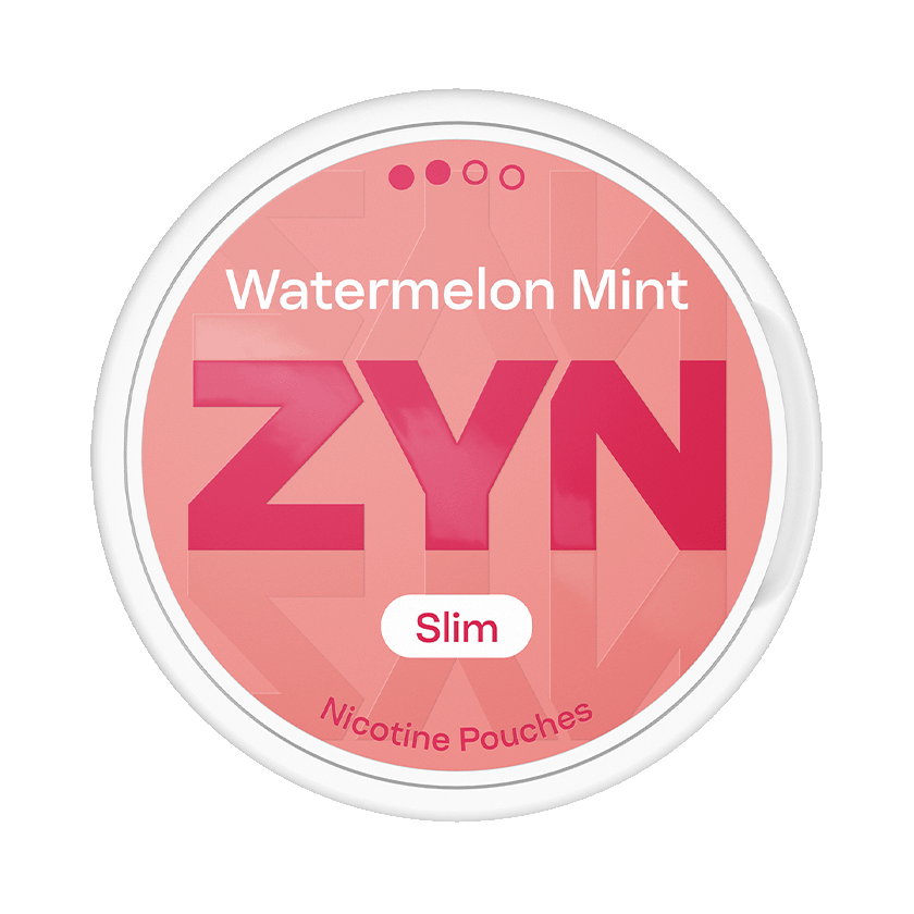 ZYN Watermelon Mint 6mg, 5-pakke med nikotinposer