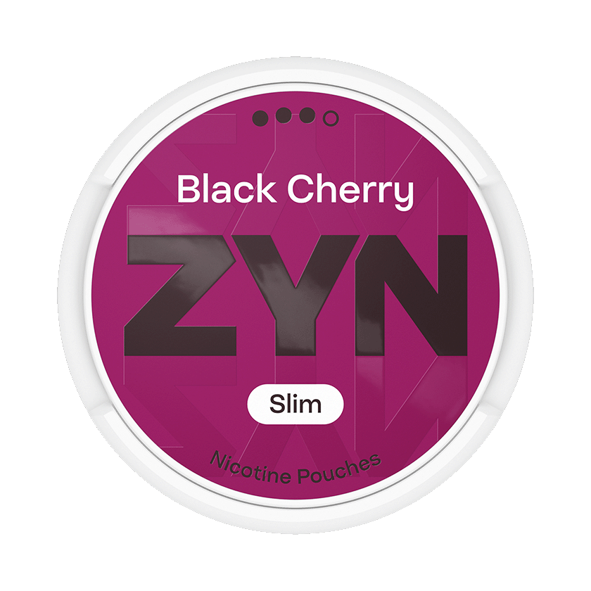 ZYN Black Cherry 9mg, 5-pakke med nikotinposer