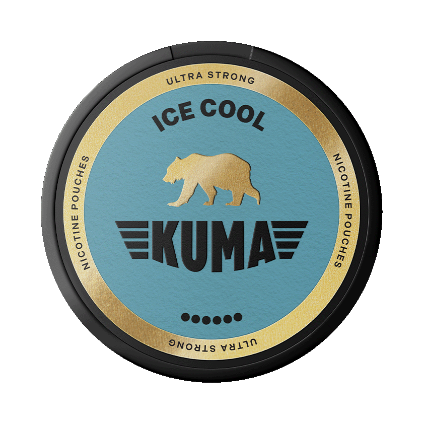 KUMA Ice Cool Ultra Strong 11mg, 5-pakke med nikotinposer