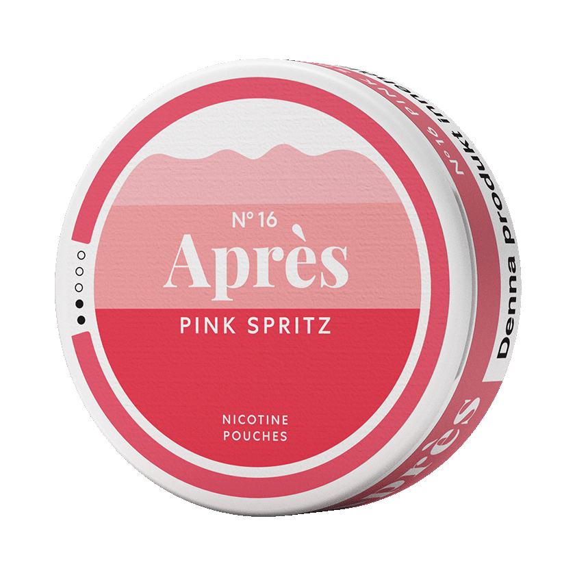 Après No.16 Pink Spritz 4,4mg, 5-pakke med nikotinposer