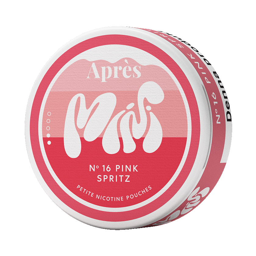 Après No.16 Pink Spritz Mini 3,2mg, 5-pakke med nikotinposer