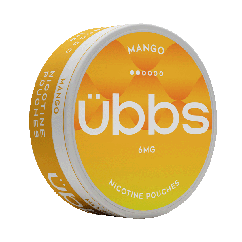 Übbs Mango 6mg, 5-pakke med nikotinposer