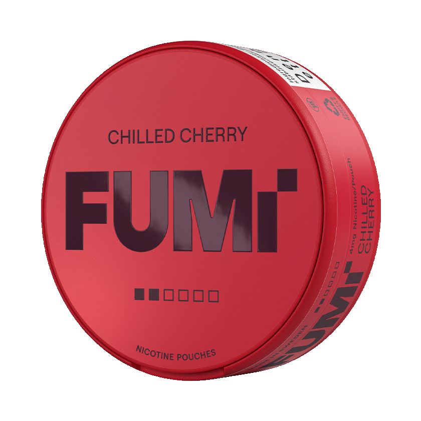 FUMi Chilled Cherry 4mg, 5-pakke med nikotinposer