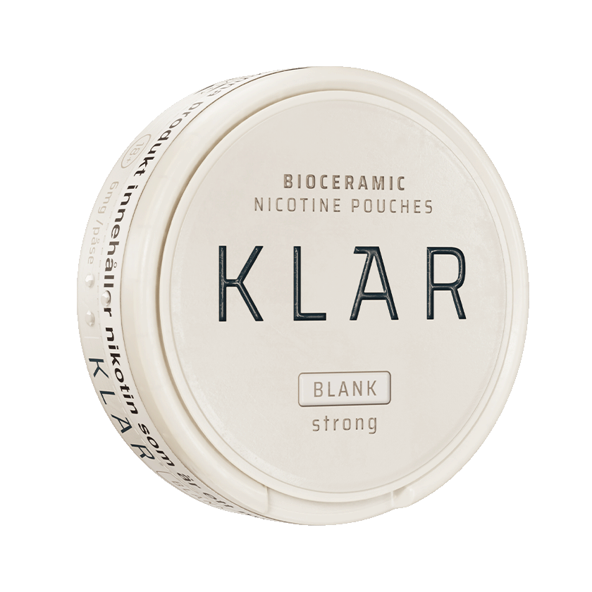 KLAR BLANK Strong Mini 6mg, 5-pakke med nikotinposer