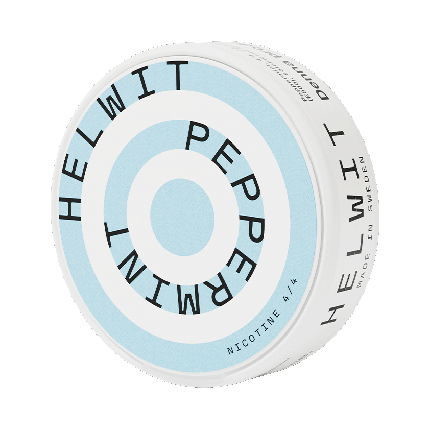 Helwit Peppermint 6mg, 5-pakke med nikotinposer