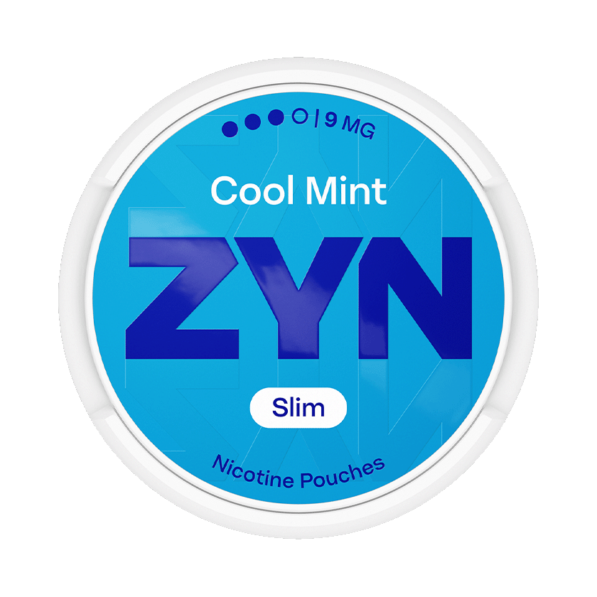 ZYN Cool Mint 9mg, 5-pakke med nikotinposer