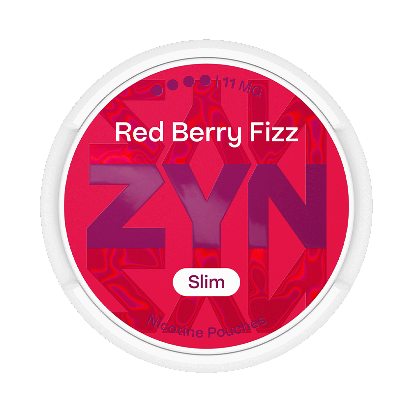 ZYN Red Berry Fizz 11mg, 5-pakke med nikotinposer