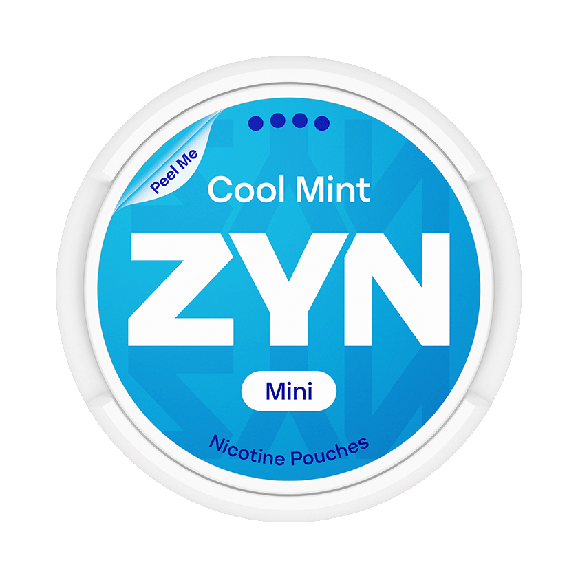 ZYN Cool Mint Mini 6mg, 5-pakke med nikotinposer