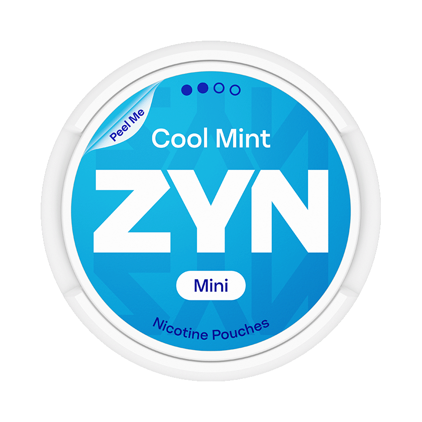 ZYN Cool Mint Mini 3mg, 5-pakke med nikotinposer