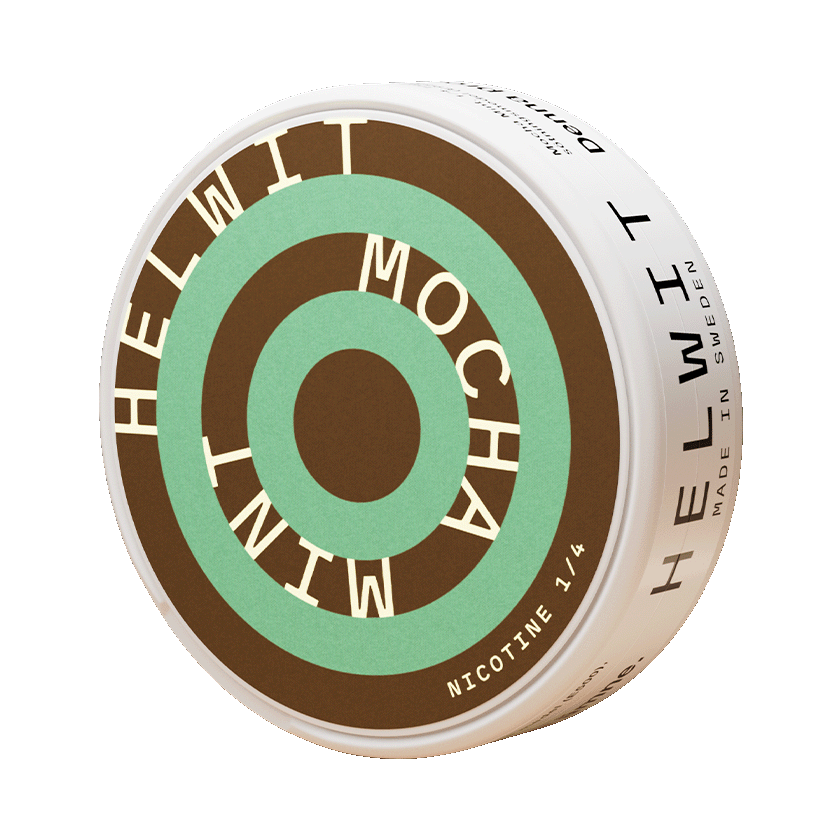 Helwit Mocha Mint 2mg, 5-pakke med nikotinposer
