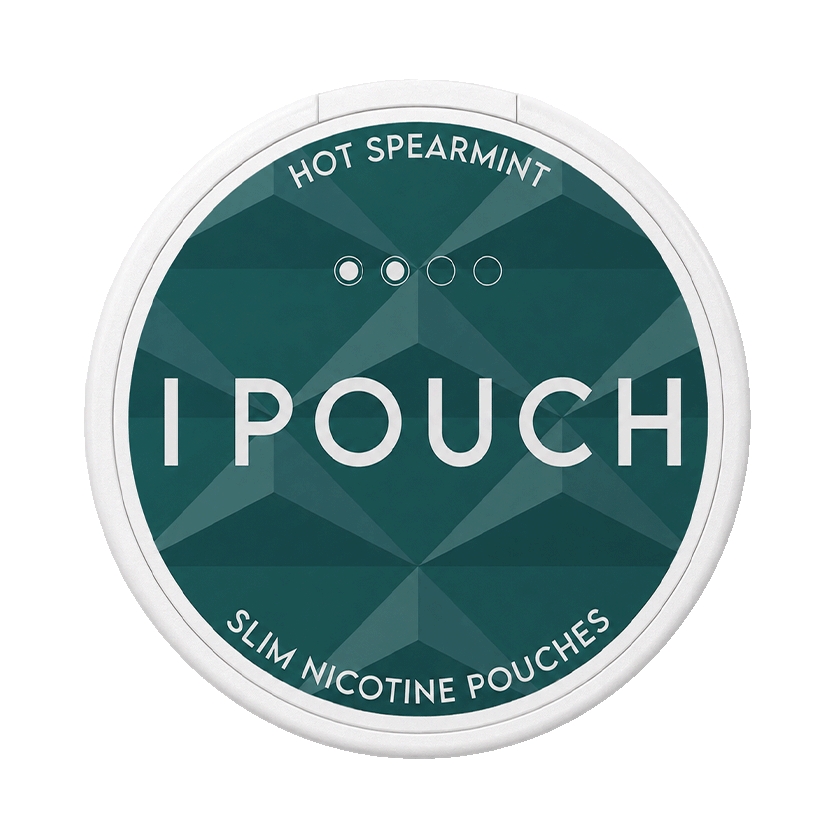 IPOUCH Hot Spearmint 7,2mg, 5-pakke med nikotinposer