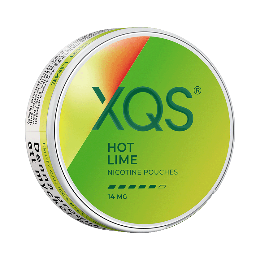 XQS Hot Lime 14mg, 5-pakke med nikotinposer