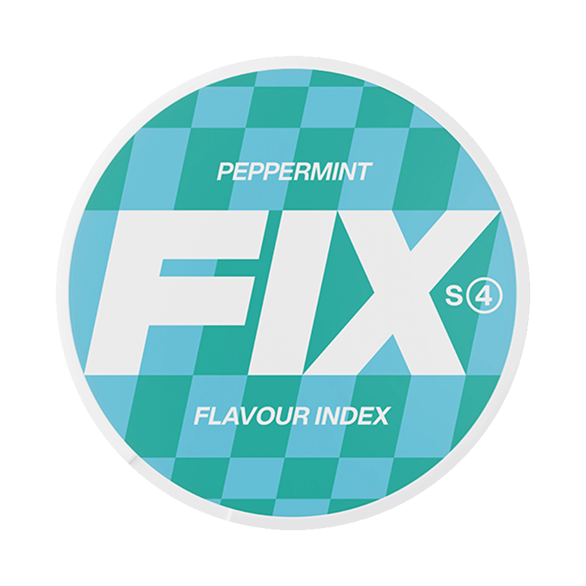 FIX Peppermint 11,2mg, 5-pakke med nikotinposer