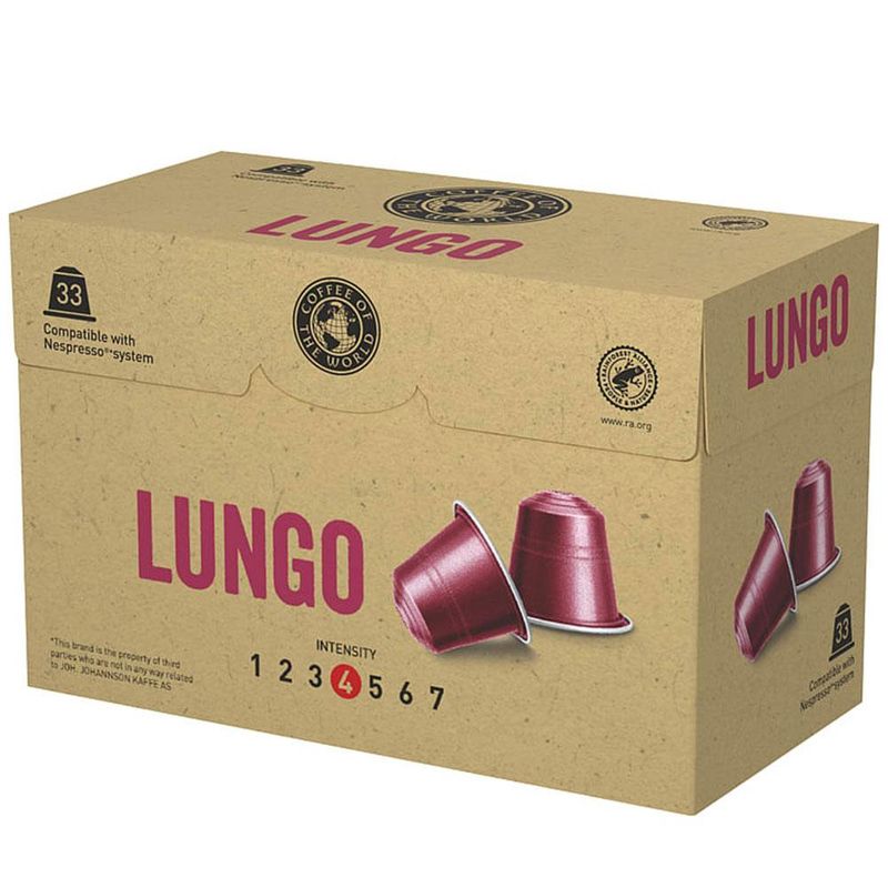 Cotw lungo kapsel 132 stk. – produktbilde 1