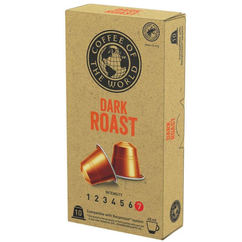 Cotw dark roast kapsel 100 stk – produktbilde 1
