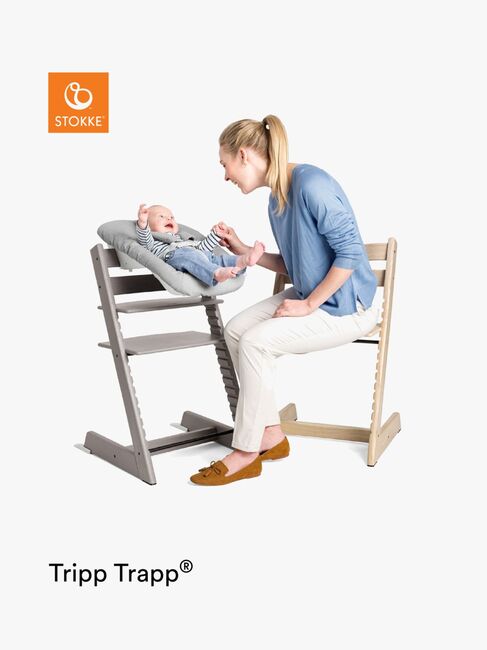 Stokke Tripp Trapp spisestol, Whitewash
