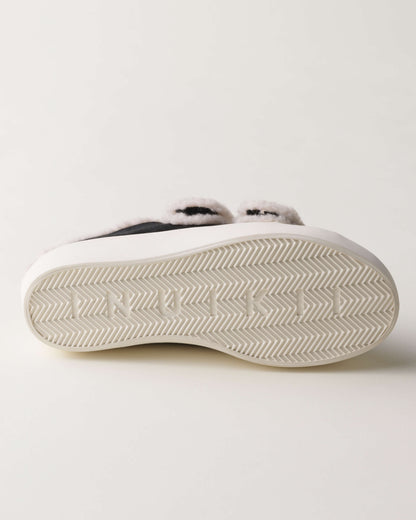 INUIKII Shearling Low Velcro damesko