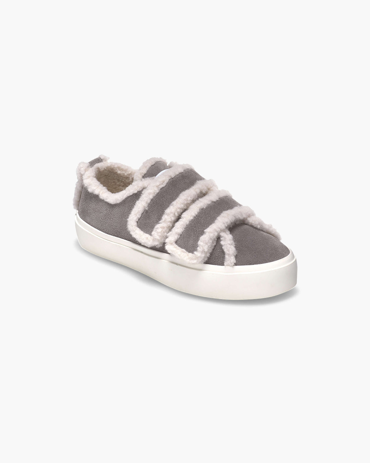INUIKII Shearling Low Velcro damesko