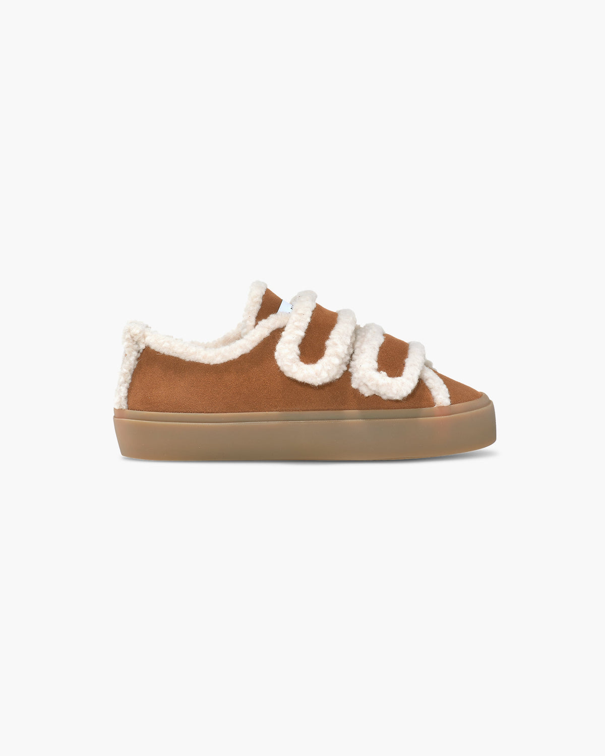 INUIKII Shearling Low Velcro damesko